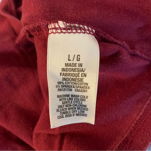 Aeropostale Casual Solid Red High Neck Pullover Sleeveless Cropped Tank Top - Picture 5 of 5